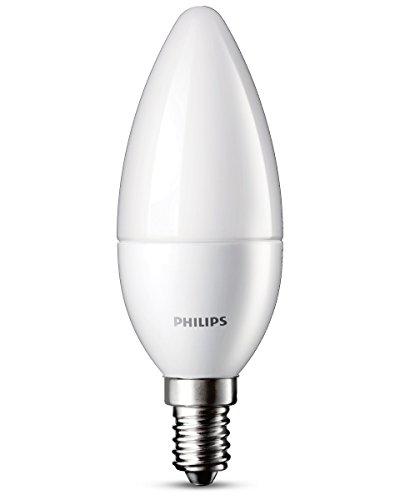 Comprar Philips - Bombilla LED vela mate, 25W, casquillo E14, luz cálida, no regulable [Clase de eficiencia energética A+] al mejor precio