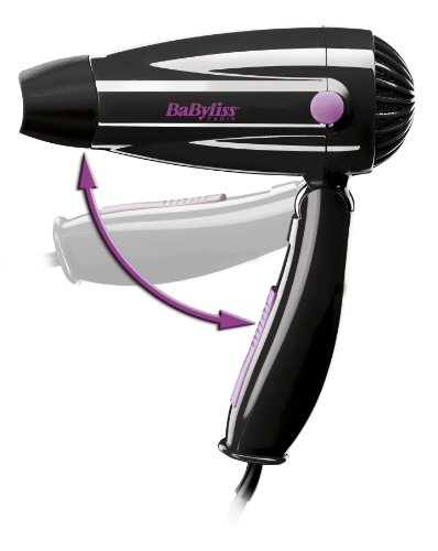 Comparar mejores precios BaByliss 5250E - Secador de pelo de viaje plegable (1200 W), color negro/ rosa con descuentos Comprar BaByliss 5250E - Secador de pelo de viaje plegable (1200 W), color negro/ rosa al mejor precio