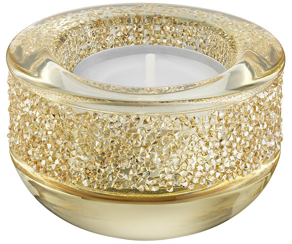 Comprar Swarovski Portavelas Shimmer, dorado Detalles de color al mejor precio