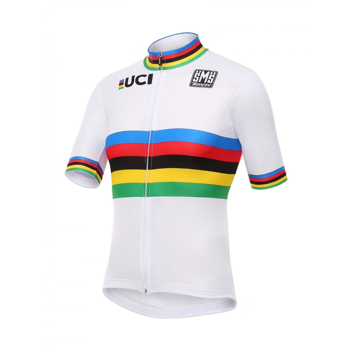 Comparar mejores precios Maillot Santini - UCI World Road Champion Rainbow - Maillots de manga corta con descuentos Comprar Maillot Santini - UCI World Road Champion Rainbow - Maillots de manga corta al mejor precio