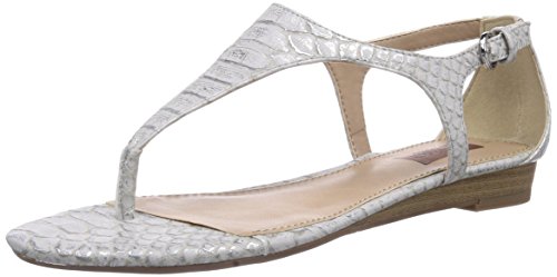 Comprar s.Oliver 28203 - Sandalias de material sintético para mujer, color Plata, talla 37 al mejor precio