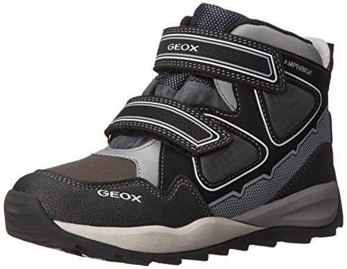 Comprar Geox J ORIZONT BOY ABX B - zapatillas deportivas altas de material sintético niños, Negro - Noir (C0017), 34 al mejor precio