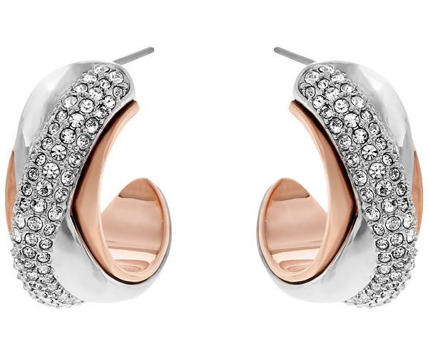 Comprar Swarovski Wave Pendientes Blanco al mejor precio