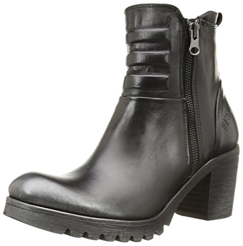 Comprar BUNKER Booty - botas de cuero mujer, color negro, talla 41 al mejor precio