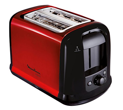 Comparar mejores precios Moulinex LT261D Subito - Tostadora, color rojo metalizado con descuentos Comprar Moulinex LT261D Subito - Tostadora, color rojo metalizado al mejor precio