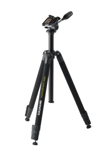 Comprar Cullmann NANOMAX 480 RW20 - Trípode con cabezal de 3 direcciones (4 piezas, máxima carga 4 kg, altura máxima 178.5 cm) al mejor precio