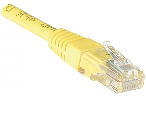 Comprar Dexlan - Cable de red RJ45 (UTP, CCA, cat. 6, 2 m), color amarillo al mejor precio