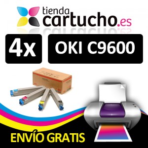 Comprar PACK 4 (ELIJA COLORES) CARTUCHOS COMPATIBLES OKI C9600/9800PACK 4 (ELIJA COLORES) CARTUCHOS COMPATIBLES OKI C9600/9800 al mejor precio