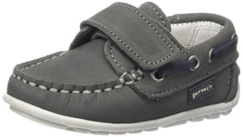 Comprar Garvalín 162350 Zapatos de primeros pasos, Bebé-niños, Gris (Nobuck), 23 al mejor precio