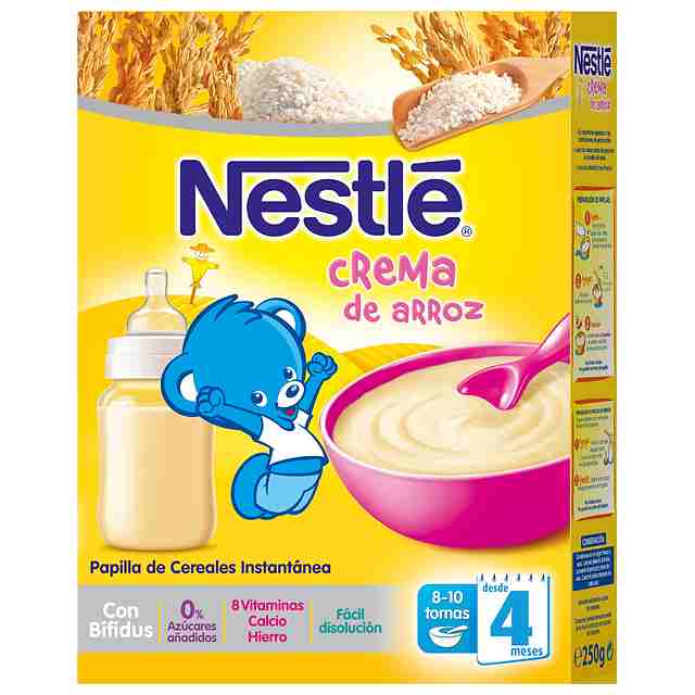 Comprar Papilla Nestlé Sin Leche Arroz 250 gramos al mejor precio