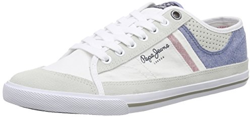 Comprar Pepe JeansTENNIS COURT - Zapatillas Hombre
, color Blanco, talla 45 al mejor precio
