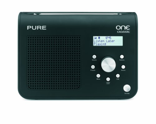 Comprar Pure ONE Classic Series II - Radio (Portátil, Digital, DAB, DAB+, DMB, FM, 7,62 cm (3), OLED, 16 x 2 Pixeles) Negro al mejor precio