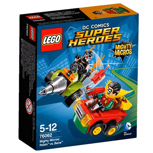 Comprar LEGO Super Heroes - Set Mighty Micros: Robin vs. Bane, multicolor (76062) al mejor precio