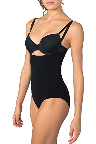 Comprar ANAISSA, Anaissa Body Up Reductor BAJO PECHOefecto 3D con Tecnología Biotech_ - Body sin mangas para mujer, color negro, talla L (44-46) al mejor precio