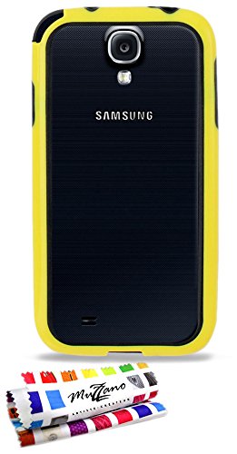 Comprar Muzzano F24191 - Funda para Samsung Galaxy S4 Advance, color amarillo y negro al mejor precio
