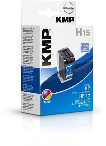 Comprar HP 17 Tri-colour Inkjet Print Cartridges, 117 x 42 x 157 mm, 163 g al mejor precio