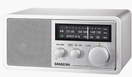 Comprar Sangean WR-11 AM/FM TABLE TOP RADIO si, WR11.SILBER al mejor precio