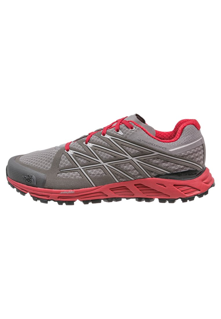 Comprar The North Face ULTRA ENDURANCE Zapatillas trail qsilver grey/pompeian red al mejor precio