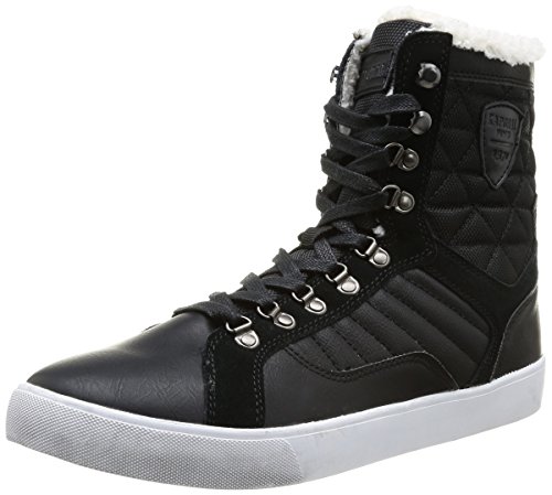 Comprar Kaporal Giskan - Zapatillas de deporte de material sintético para hombre negro Noir (8 Noir) 45 al mejor precio