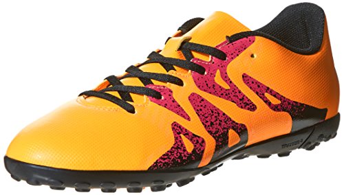 Comprar adidas X 15.4 TF Botas de fútbol, Hombre, Naranja / Negro / Rosa, 42 al mejor precio