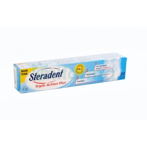 Comprar Steradent Active Plus 30 Tabletas al mejor precio