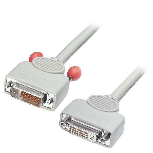 Comprar Lindy 10m DVI Cable - cables DVI (DVI-D, DVI-D, Macho/hembra, Color blanco) al mejor precio
