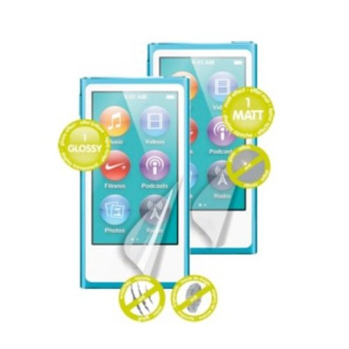 Comparar mejores precios Muvit MUSCP0273 - Set de 2 protectores de pantalla para Apple iPod Nano 7 con descuentos Comprar Muvit MUSCP0273 - Set de 2 protectores de pantalla para Apple iPod Nano 7 al mejor precio