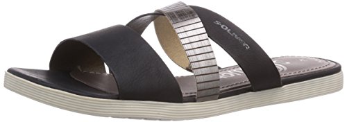 Comprar s.Oliver 27105 - sandalias abiertas de material sintético mujer, color negro, talla 40 al mejor precio