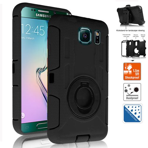 Comprar Mobility Gear MG-RBC2-SG920B - Funda a prueba de golpes con soporte para Samsung Galaxy S6 G920, color negro al mejor precio
