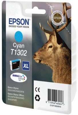 Comprar Epson Cyan T1302 DURABrite Ultra Ink al mejor precio