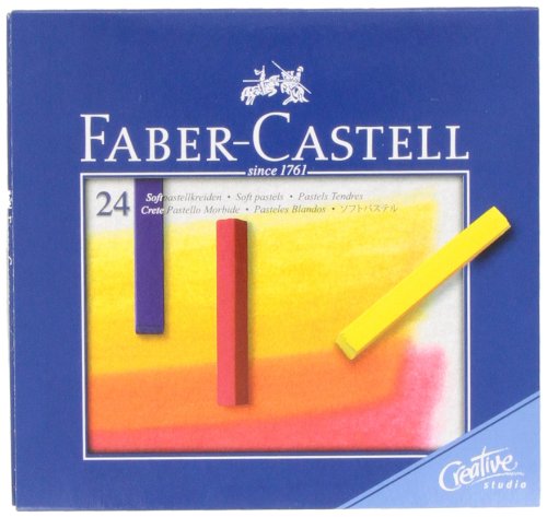 Comprar Faber-Castell 128324 - Estuche de cartón con 24 tizas, multicolor al mejor precio
