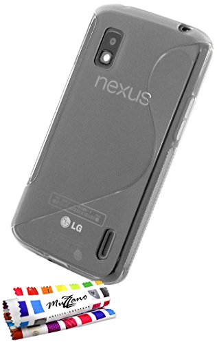 Comprar Muzzano F66S2-97608617 - Funda para LG Nexus 4, transparente al mejor precio