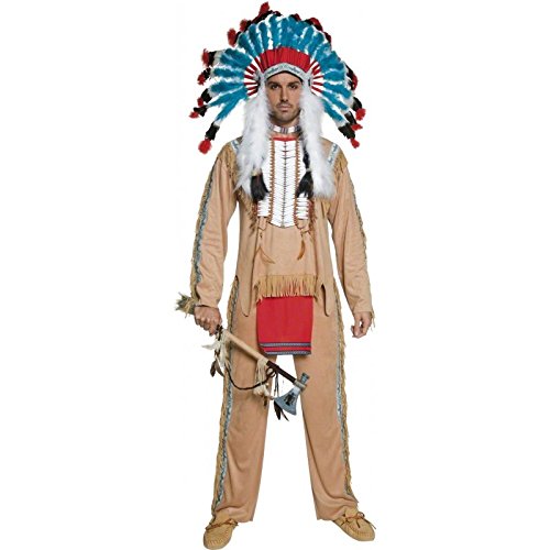 Comprar Authentic Western Indian Chief Costume - Mens (disfraz) al mejor precio