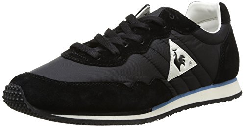 Comprar Le Coq Sportif Milos Vintage Nylon - Zapatillas de deporte de canvas para mujer negro negro 44 al mejor precio
