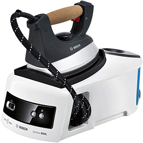Comprar Bosch Sensixx B20L- Centro de planchado, 2300 W, 4,5 bares, autonomía ilimitada, 110g/min, 1,2 L, base aluminio, color blanco al mejor precio