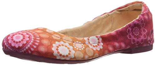 Comprar Desigual SHOES LISS - Bailarinas de material sintético para mujer, color rojo, talla 40 al mejor precio