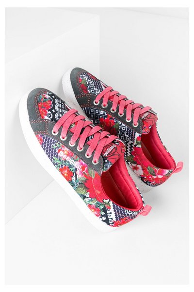 Comprar Desigual - Mujer - Sneaker deportivas blancas y negras - Classic B - Size 41 al mejor precio