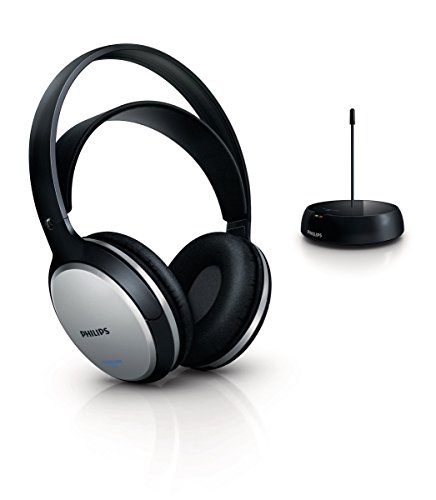 Comprar Philips Auricular Hi-Fi inalámbrico - Auriculares (Circumaural, Diadema, RF, Negro, 20 - 20000 Hz, Neodimio) al mejor precio