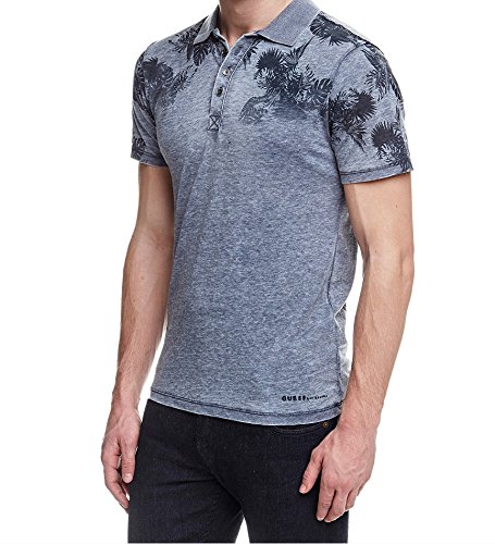 Comprar GUESS M61P29 K4DL0 BLU POLO Hombre BLU XL al mejor precio
