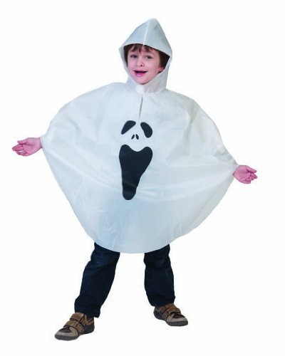 Comprar Poncho fantasma niño Halloween - De 6 a 8 años al mejor precio