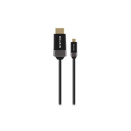 Comprar Belkin AV10072BF1.5MBK cable HDMI - cables HDMI (HDMI, Micro-HDMI, Macho/Macho, Oro, Negro) al mejor precio