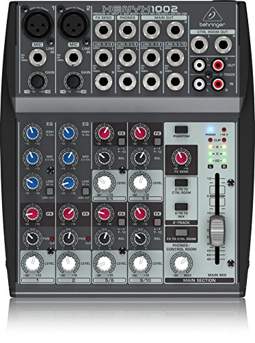 Comparar mejores precios Behringer Xenyx 1002 - Mezclador para DJ (110 Db, 10 - 200000 Hz, 0,005%, 13W, 18,9 cm, 22 cm) con descuentos Comprar Behringer Xenyx 1002 - Mezclador para DJ (110 Db, 10 - 200000 Hz, 0,005%, 13W, 18,9 cm, 22 cm) al mejor precio