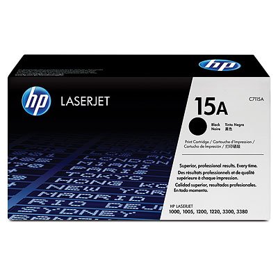 Comprar C7115A - Toner Cartridge, black, durchschnittliche Ergiebigkeit: 2.500 Seiten - für HP LaserJet Serie 1200, LJ 1005W/ Toner Cartridge, Black al mejor precio