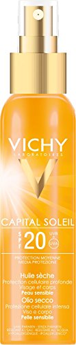 Comprar Vichy Aceite Solar Capital Soleil 20 SPF  125 ml al mejor precio