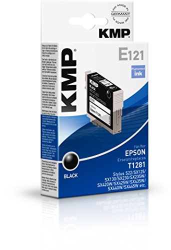 Comprar KMP C13T12814011 - Cartucho de tinta Epson T128, color negro al mejor precio