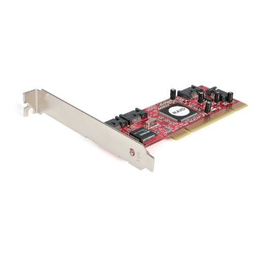 Comprar Startech PCISATA4R1 - Tarjeta adaptadora PCI de 4 puertos SATA internos al mejor precio