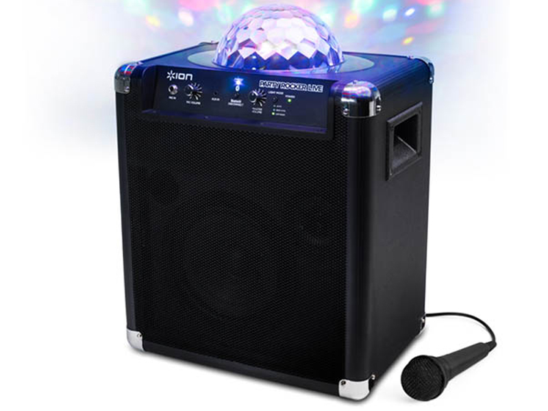 Comparar mejores precios ION Party Rocker Live Altavoz inalámbrico con luz-disco incorporada con descuentos Comprar ION Party Rocker Live Altavoz inalámbrico con luz-disco incorporada al mejor precio