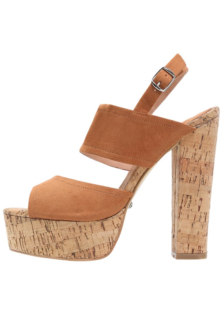 Comprar Buffalo Sandalias con plataforma brown al mejor precio