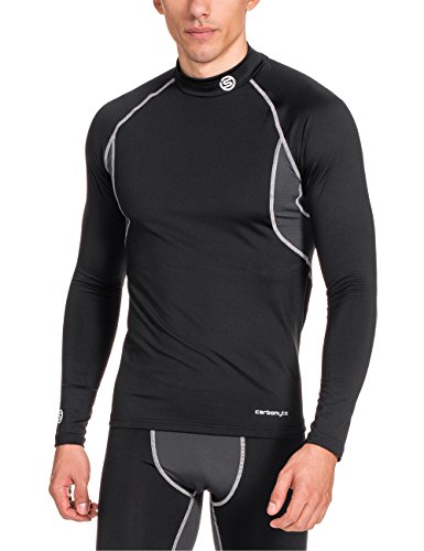Comprar Skins Carbonyte Thermal Top Long Sleeve MCK Neck - Prenda, color negro, talla xl al mejor precio
