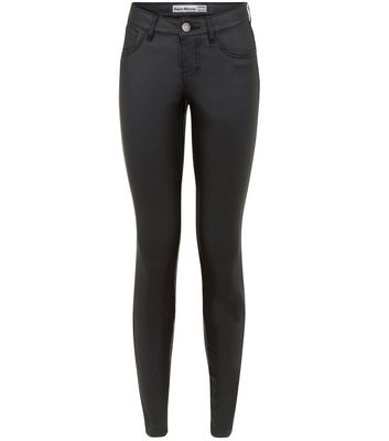 Comprar Black Coated Super Skinny Jeans al mejor precio